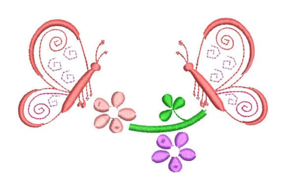 Butterfly with Flowers Embroidery Review