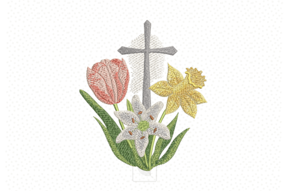 Easter Flowers Embroidery Design Review