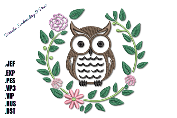 Enchanted Owl Blooms Machine Embroidery Review