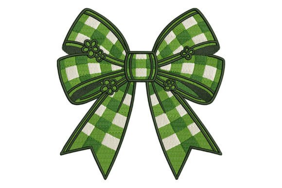 Green Gingham Bow Embroidery: A Designer’s Practical Review