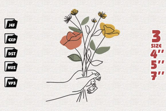 Hand Holding Flowers: A Designer’s Review for Small Business Merch