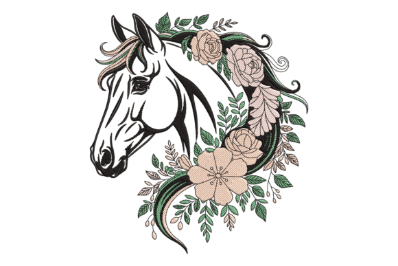 Horse with Roses Embroidery Review: A Charming Addition to Your Projects
