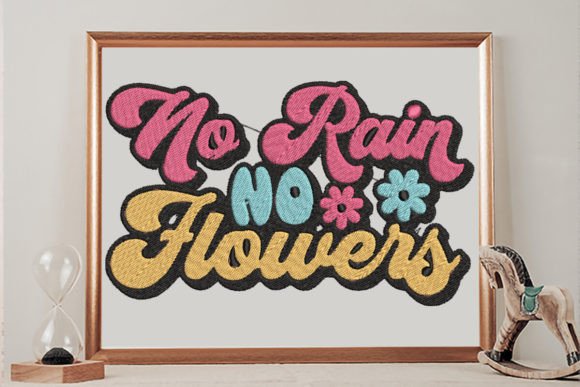 No Rain No Flowers Embroidery Review