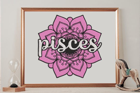 Pisces Mandala Flower Embroidery Review