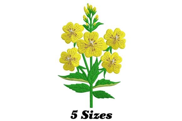 Primrose Flower Embroidery Design Review