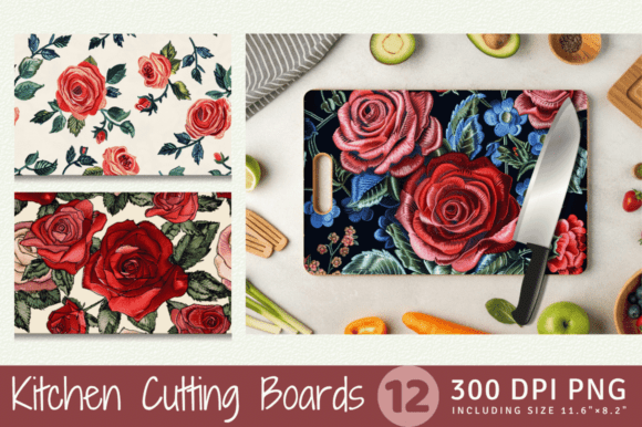 Roses Embroidery Flowers for Cutting Boards: A Design Review for Sweatshirts
