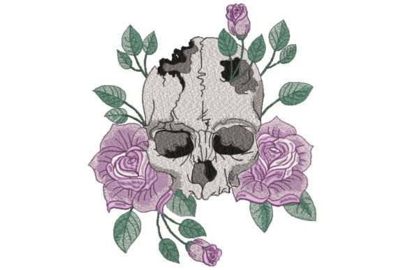 Skull with Roses Flower Review for Holiday Sales